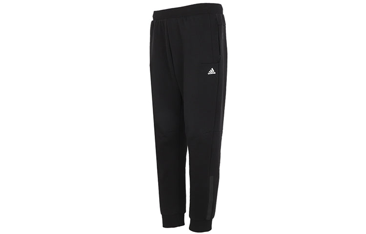adidas Wj Pnt Pnt Swt Series Casual Sports Bundle Feet Long Pants Black GP0887