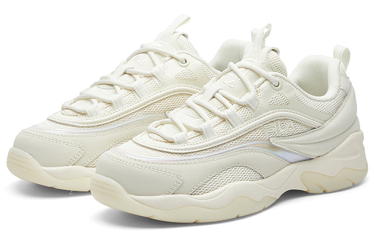 (WMNS) FILA Ray Retro Running Shoes White F52W041101FSW