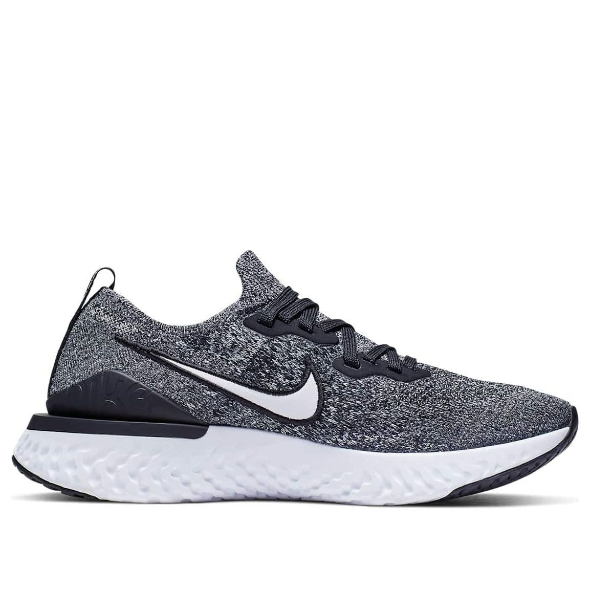 (GS) Nike Epic React Flyknit 2 'Black White' AQ3243-001