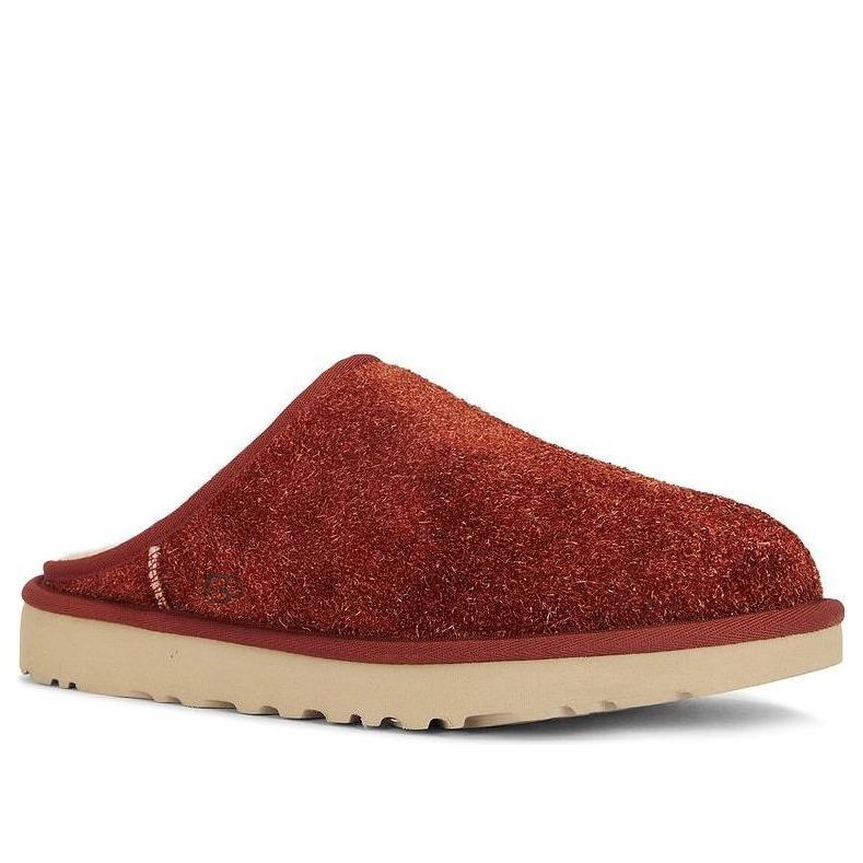 UGG Classic Slip-On Shaggy Suede Slipper 'Red Jasper' 1153104-RDJ