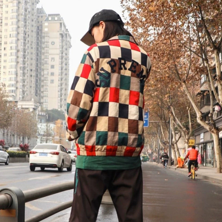 Supreme Patchwork Harrington Jacket 'Multi-Color' SUP-SS19-073