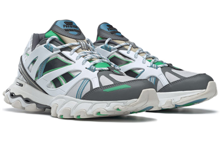Reebok White DMX Trail Shadow White/Green FX4402