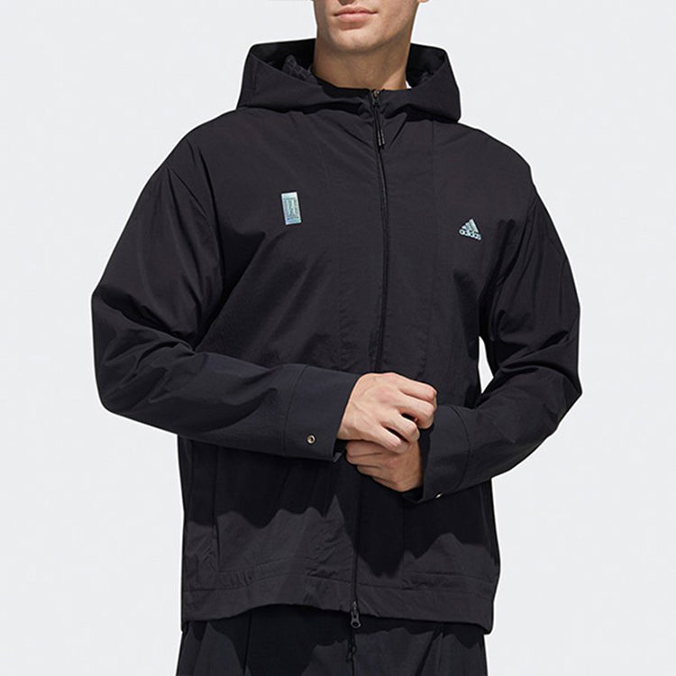 Men's adidas Windproof Sports Jacket Black FM9353
