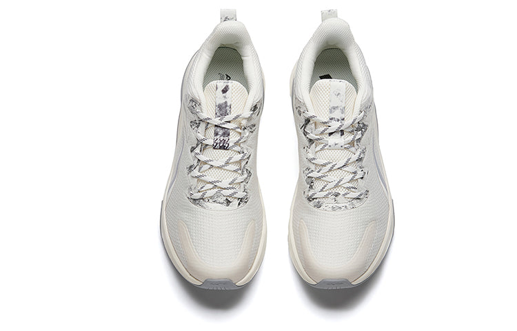 ANTA Running Series Sneakers 'White Grey with Ink Fog' 112145523-5