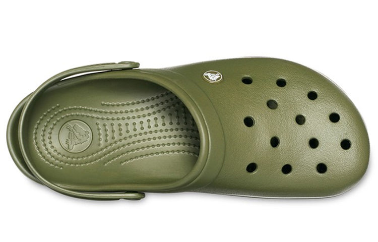 Crocs Beach Army Green Sandals 11016-37P