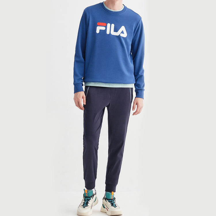 Men's FILA Pocket Blue Sports Pants/Trousers/Joggers F11M028603F-NV