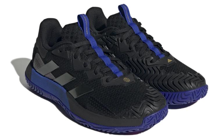 adidas SoleMatch Control Tennis Shoes 'Core Black Lucid Fuchsia' HQ8438