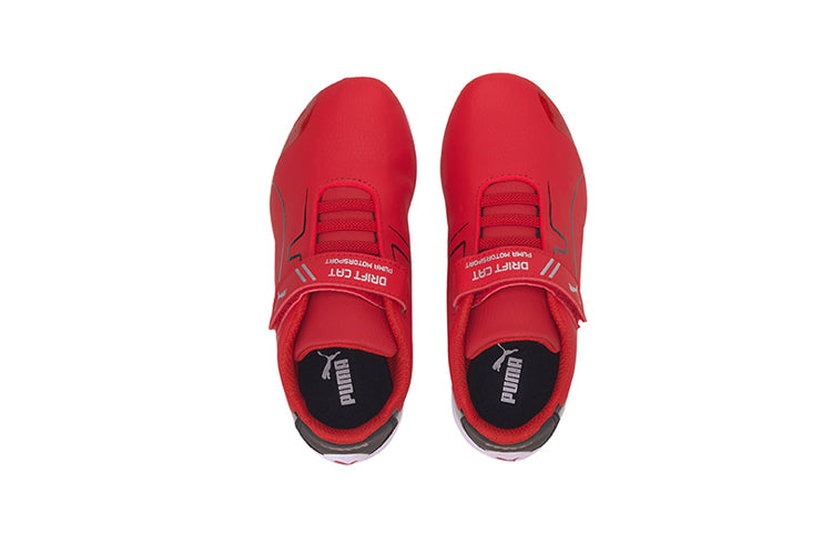PUMA Scuderia Drift Cat Kid's Trainers Red/White 339771-02