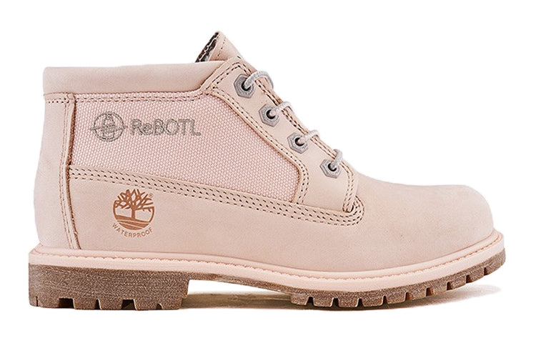 (WMNS) Timberland Nellie Chukka Waterproof ReBOTL Ankle Boots 'Pale Pink' A2FCPW