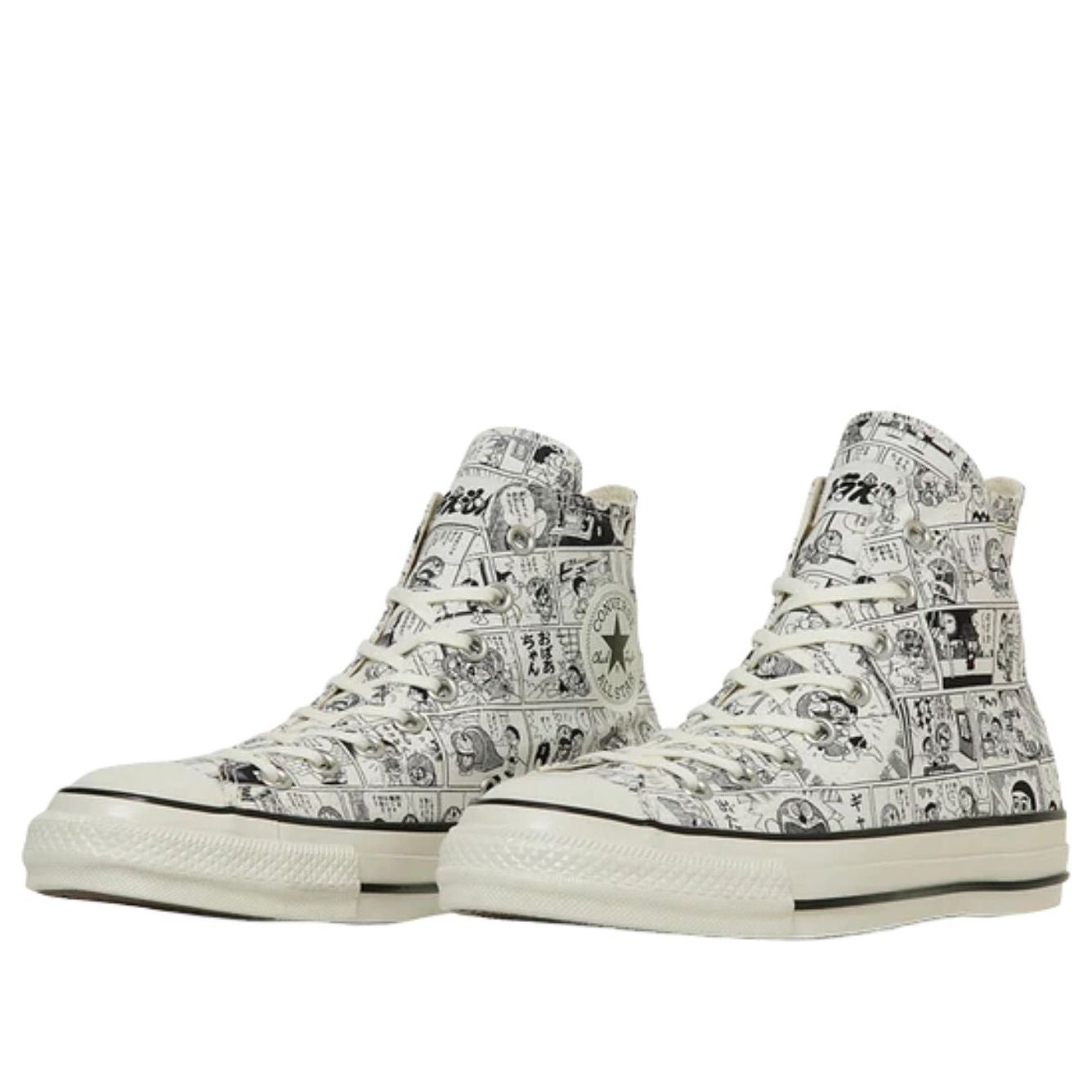 Converse x Doraemon Chuck Taylor All Star Aged CP Hi 'Black White' 31314980