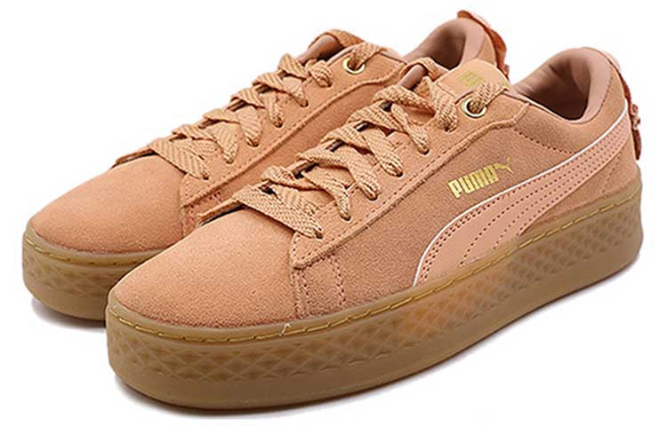 (WMNS) PUMA Smash Platform Frill 'Dus Coral' 366928-02