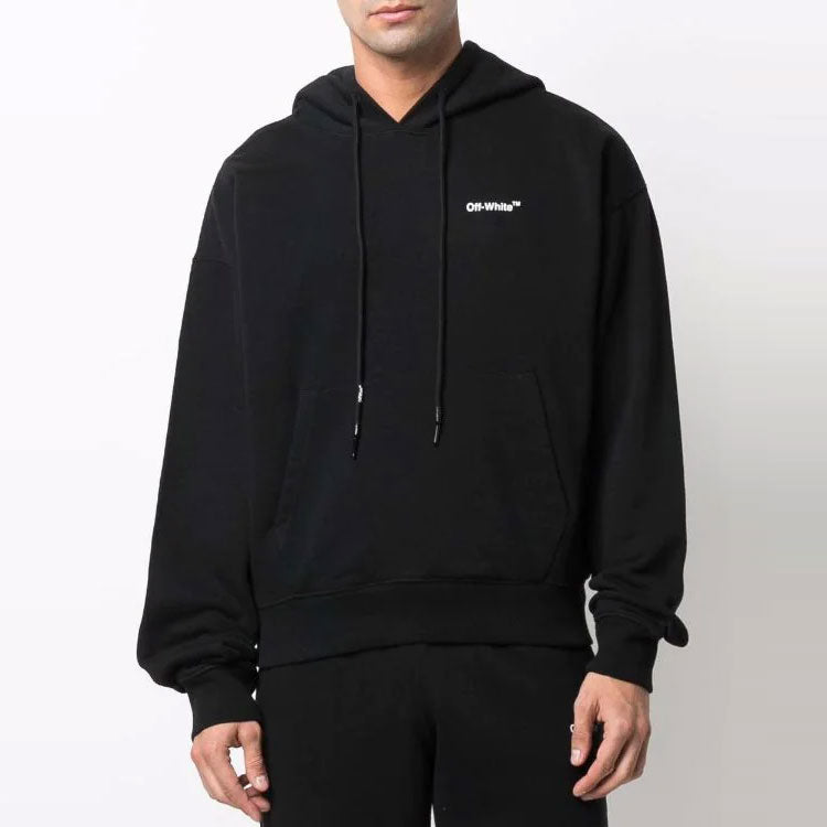 Men's Off-White SS22 Logo Black OMBB037C99FLE0031001