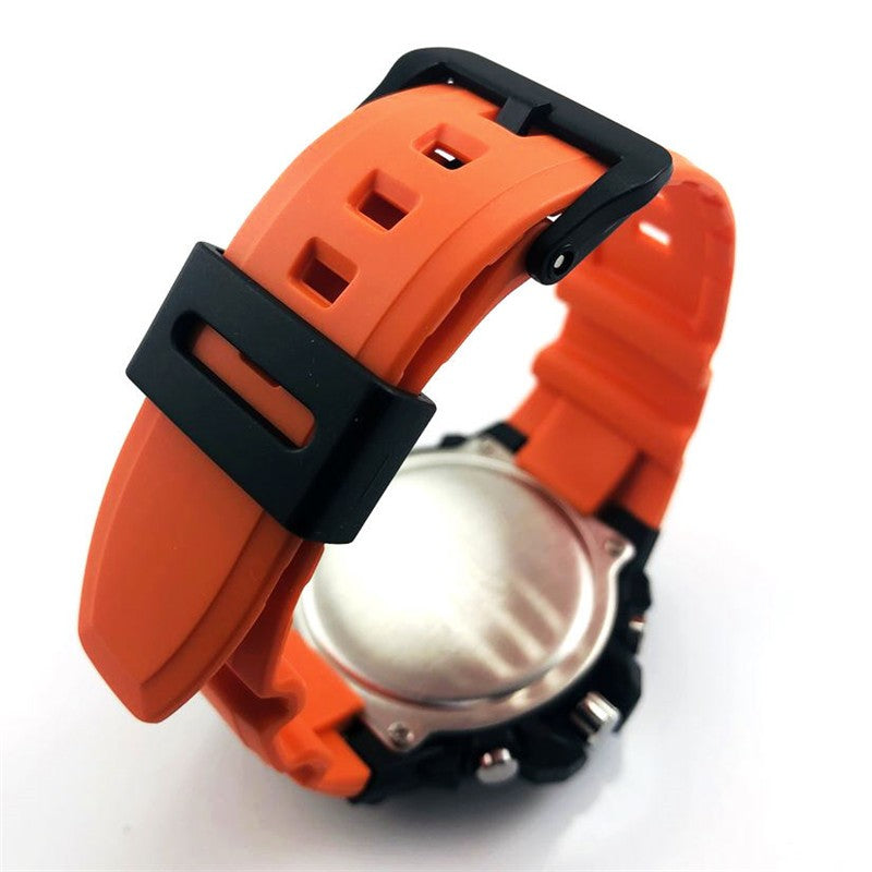 CASIO VINTAGE Series Sports Quartz Waterproof Mens Orange Analog MCW100H-4AV