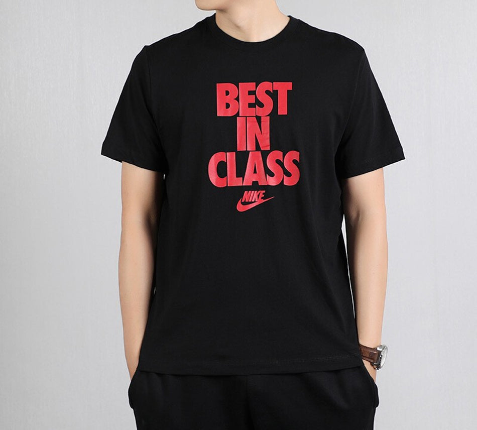Men's Nike Sportswear Pure Cotton Short Sleeve Black T-Shirt BV7531-010