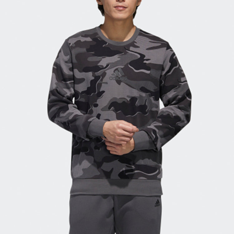 Men's adidas Round Neck Sports Camouflage GM4471