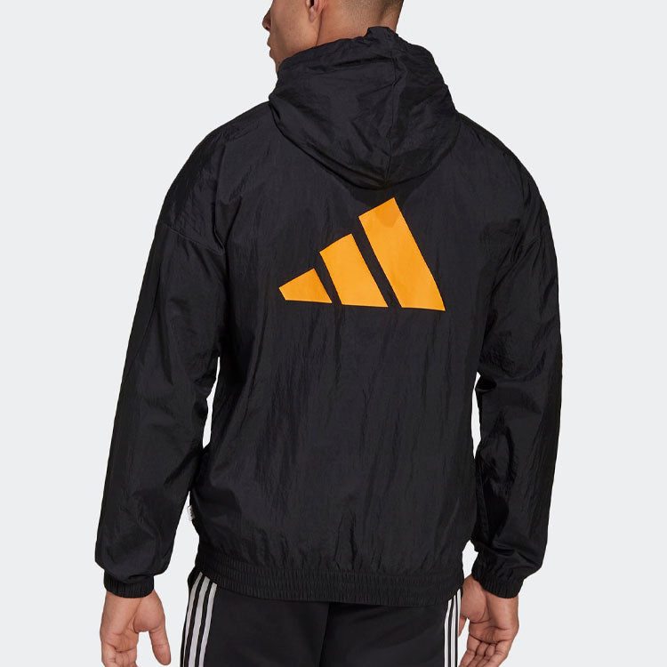 adidas Future Icons Windbreaker 'Black' HF4851