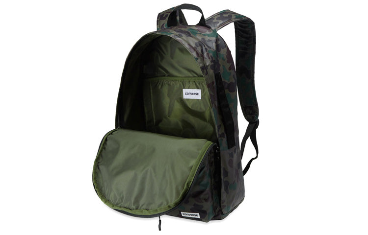 Converse Camo Rubber Backpack 'Military Green' 10004795-A01