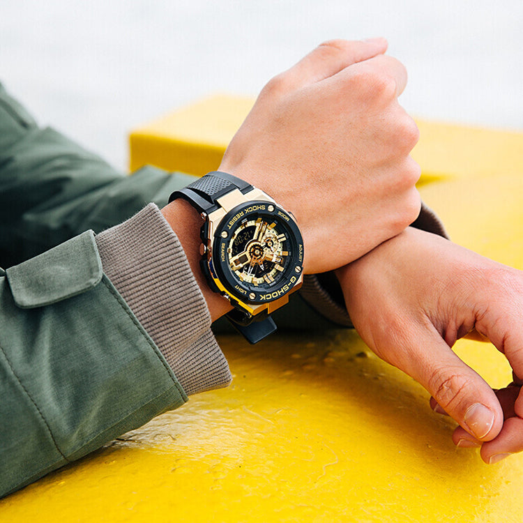 CASIO G-Shock G-Steel 'Black Gold' GST-400G-1A9PR