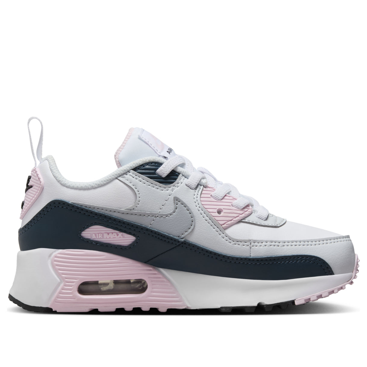 (PS) Nike Air Max 90 EasyOn 'White Pink Foam Armory Navy Wolf Grey' HF6357-104