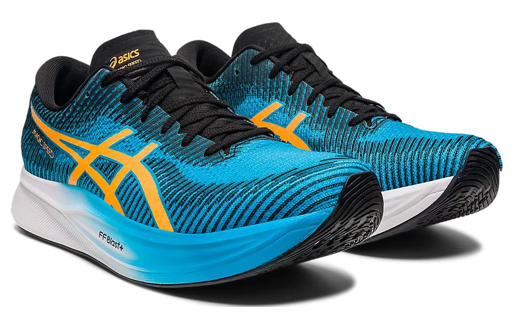 ASICS Magic Speed 2 2E Wide 'Island Blue Orange Pop' 1011B496-400