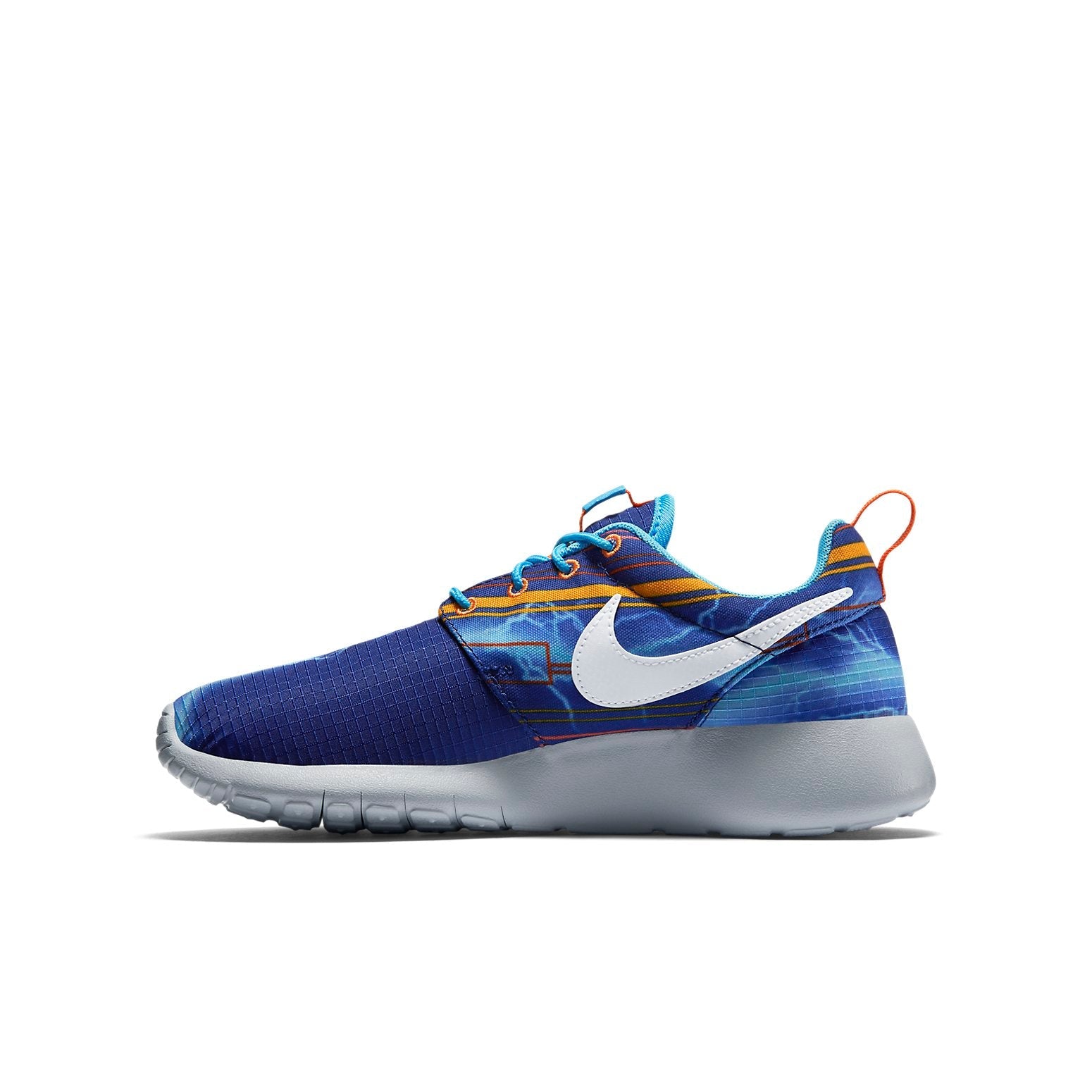 (GS) Nike Roshe One Print 'Blue White Red' 677782-401
