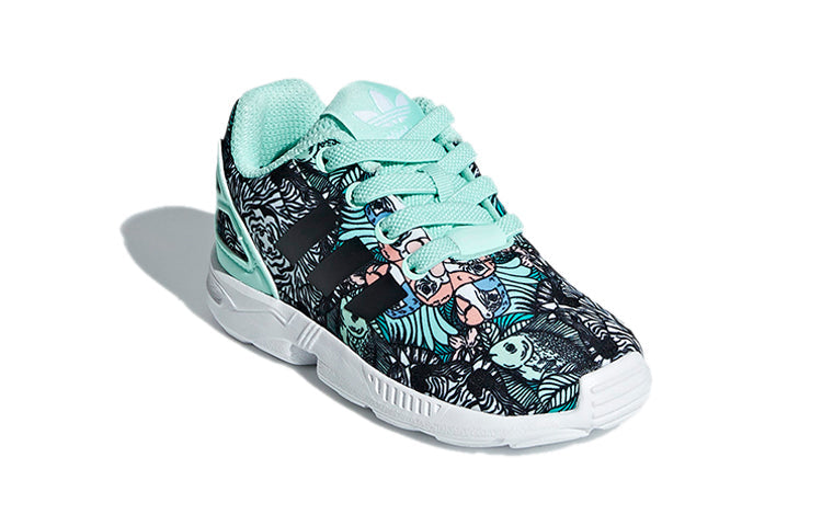 (TD) adidas originals Zx Flux 'Black Green White' B44720