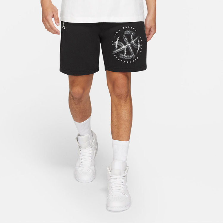 Nike AS J SPRT DNA HBR FLC Short 'Basketball Black' DA7211-010