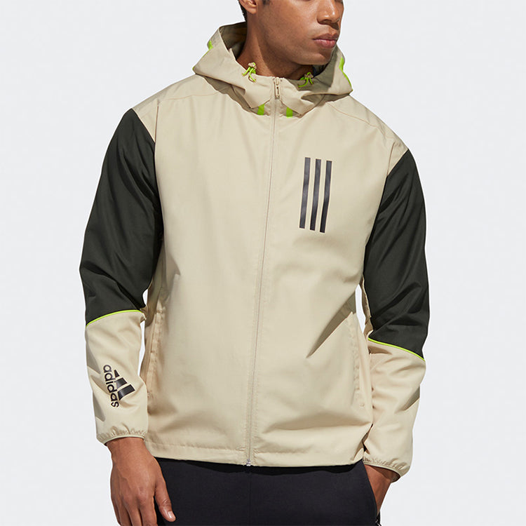 adidas W.N.D. Sports Stylish Jacket Khaki GF4014