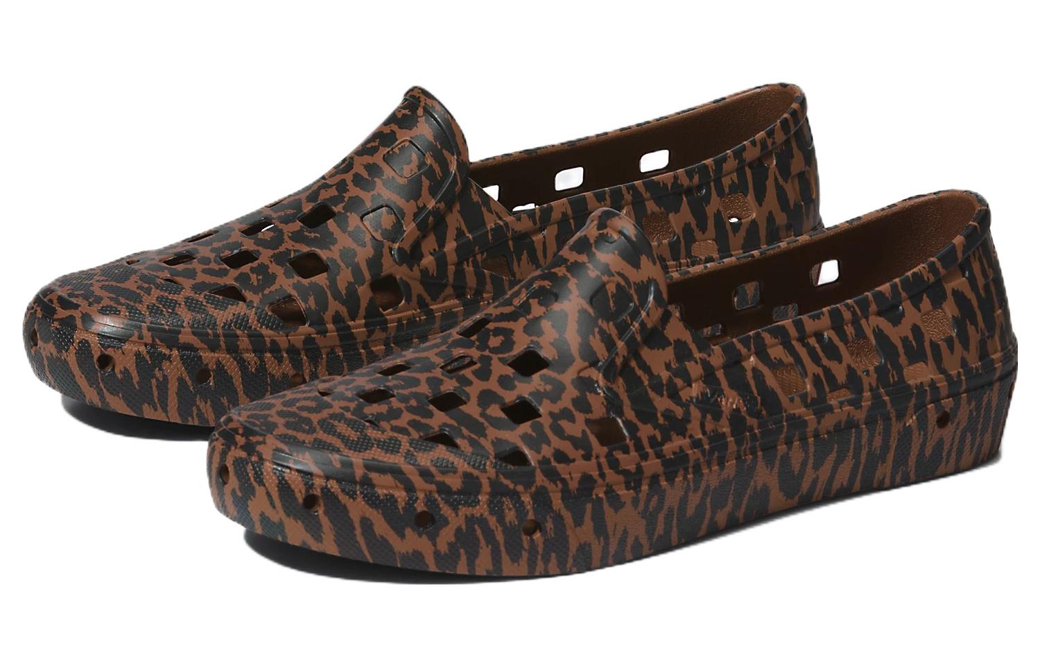 Vans slip-on Trk Leopard 'Black Brown' VN0A5HF8BRO