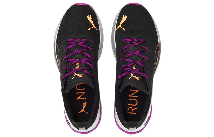 (WMNS) PUMA Deviate Nitro 'Black Purple' 194453-13