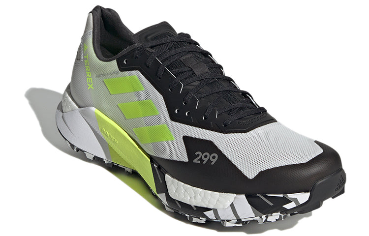 adidas Terrex Agravic Ultra Trail 'Grey Solar Yellow' FY7629