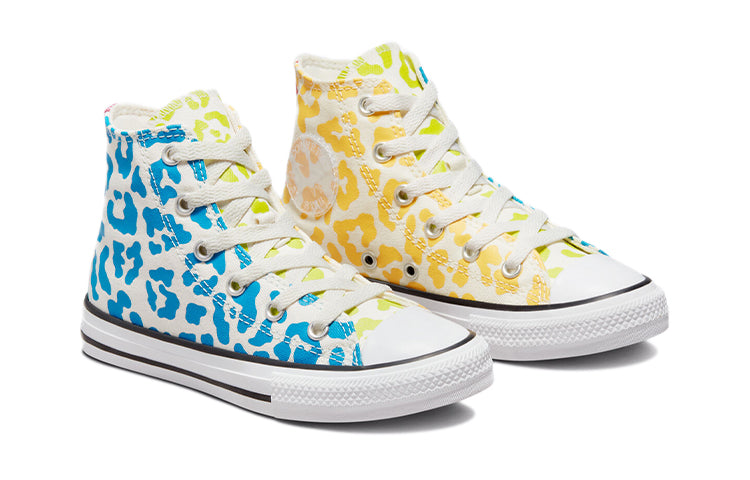 (GS) Converse Chuck Taylor All Star High 'Leopard Print' 672089F