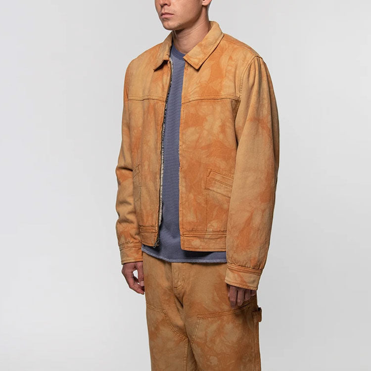 Stussy Tie Dye Jacket Unisex Brown 115546