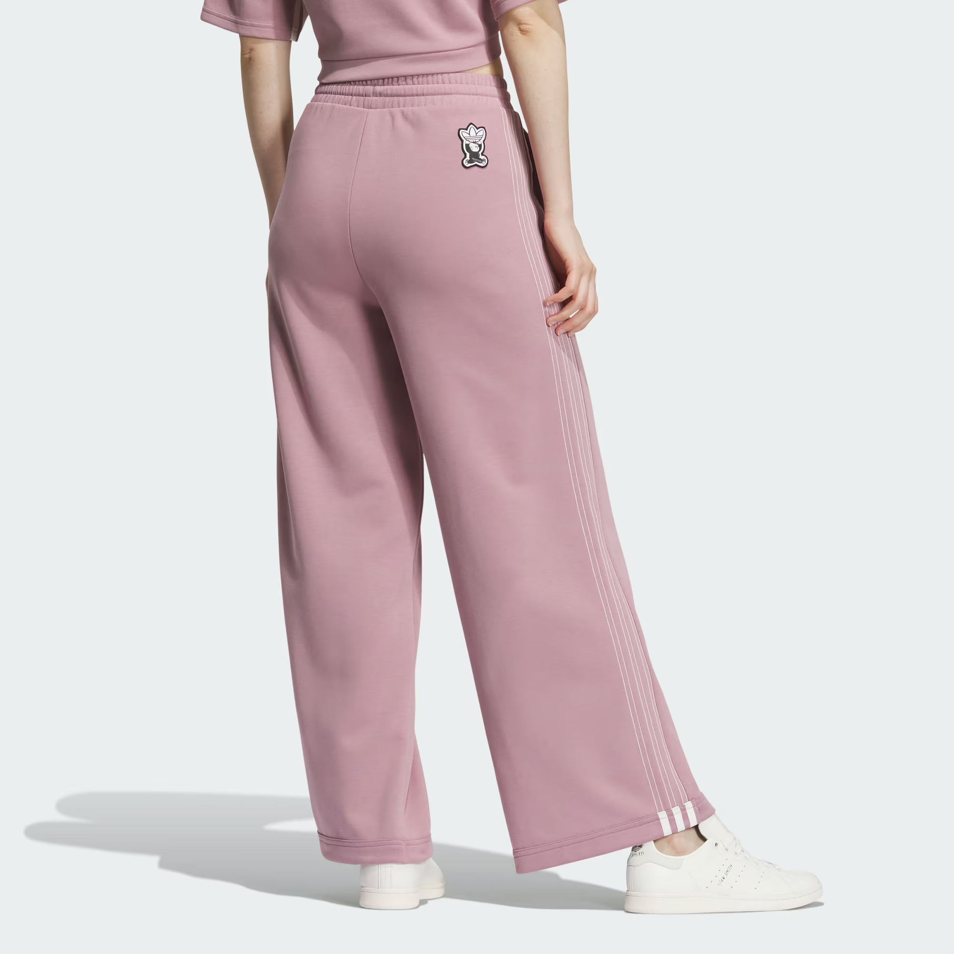 (WMNS) adidas Originals TOC Wide-Leg Pants 'Pink' IN1023