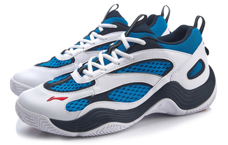 Li-Ning Rebirth Mid 'White Blue' AGBP015-3