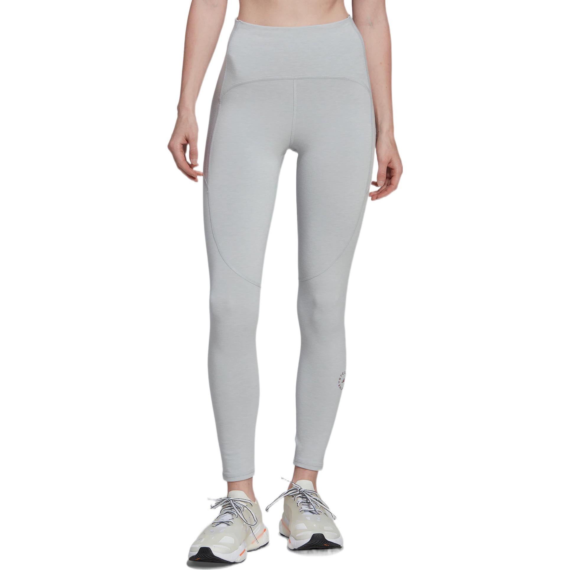 (WMNS) adidas by Stella McCartney True Strength Yoga 7/8 Tight Asia Sizing 'Grey' HH7222