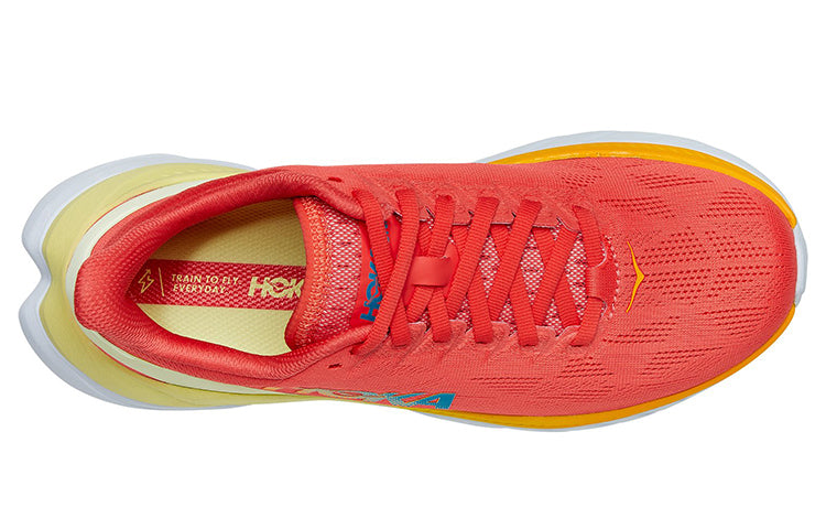 (WMNS) HOKA ONE ONE Mach 4 'Hot Coral Saffron' 1113529-HCSF