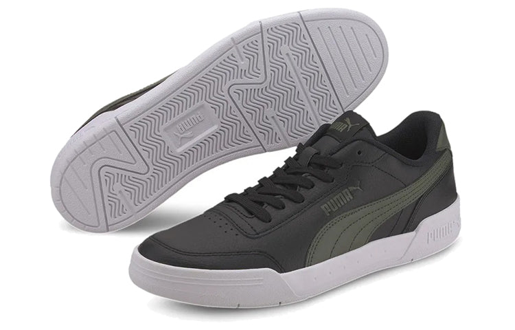 PUMA Caracal Casual Board Shoes Black/Green/White 369863-19
