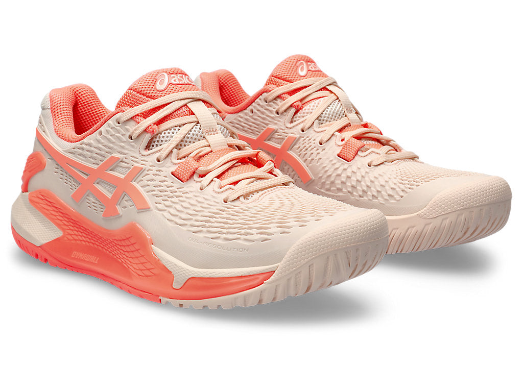 (WMNS) ASICS Gel-Resolution 9 'Pearl Pink Sun Coral' 1042A208-700
