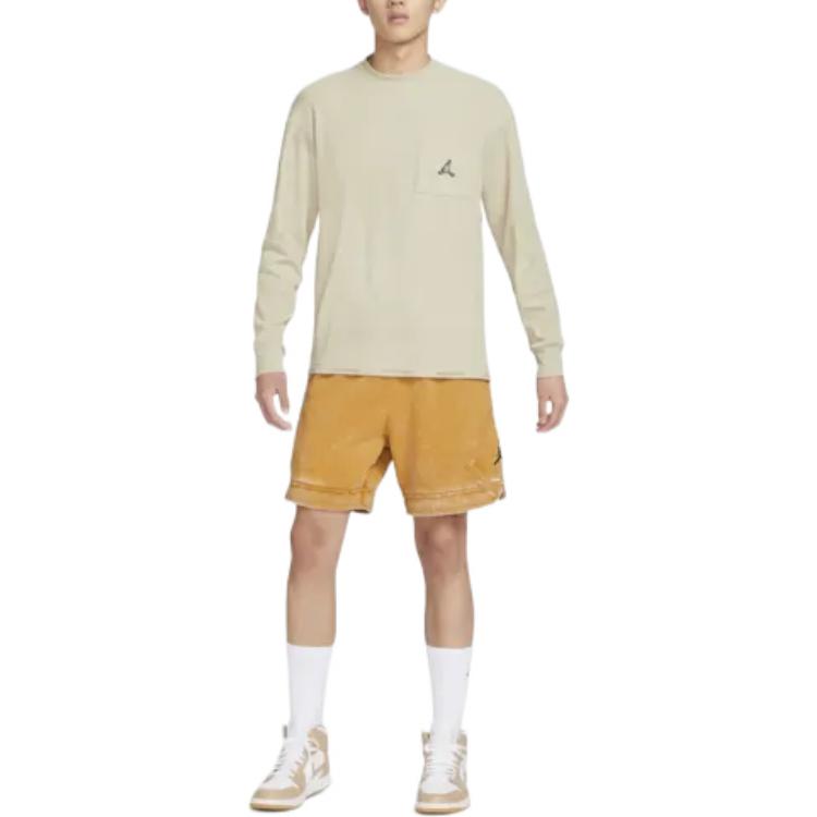 Air Jordan Essential Winter Long Sleeve T-Shirt 'Beige' DV1586-206