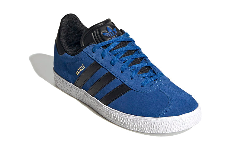 (GS) adidas Gazelle J 'Blue Black White' FV2683