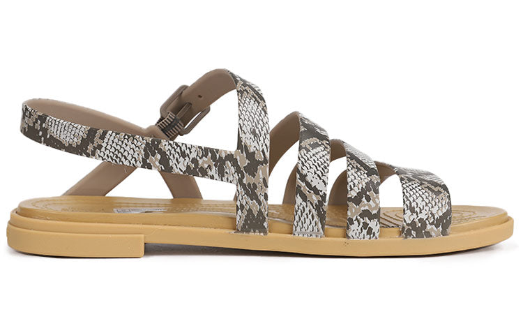 (WMNS) Crocs Minimalistic Mushroom Sandals 'Gray' 206107-15W