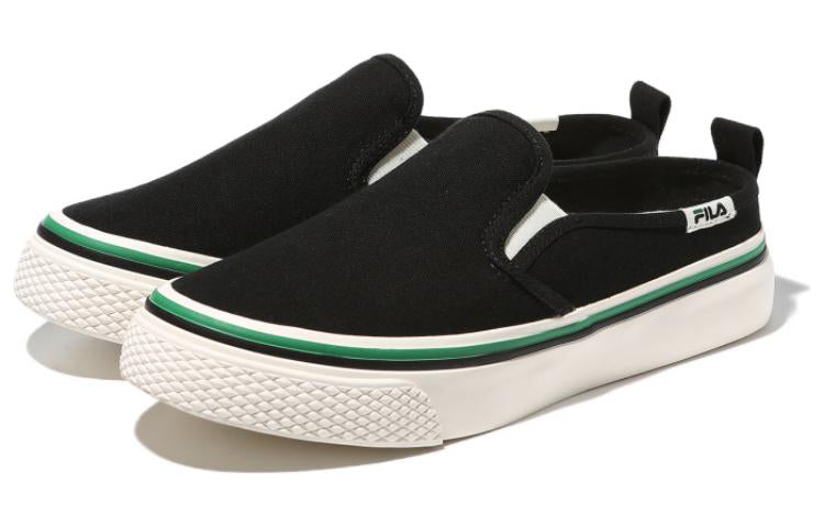 FILA Unisex Low-Top Sneakers Black/Green/White 1XM01767E_001