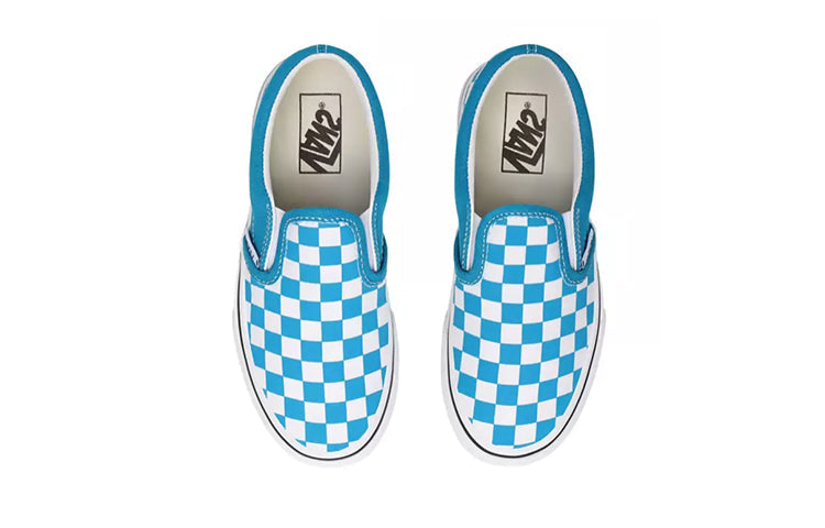 (PS) Vans Checkerboard Classic Slip-on 'Blue' VN0A4BUTW3V