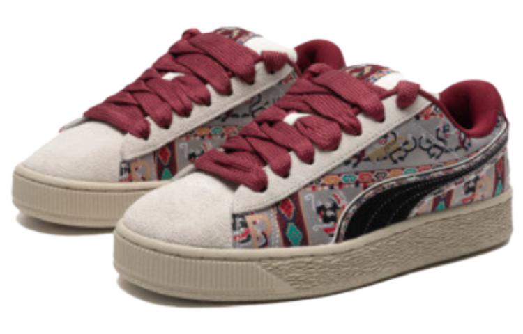 PUMA Suede Xl Bz Ethnic 'White black red off white' 397197-01