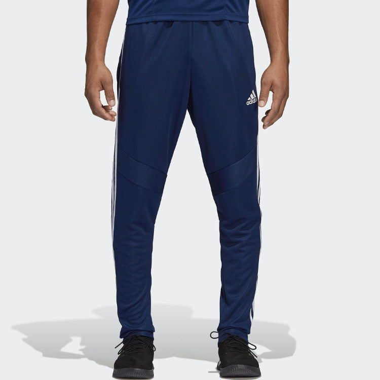 adidas Casual Knit Soccer/Football Sports Training Long Pants Navy Blue DT5174