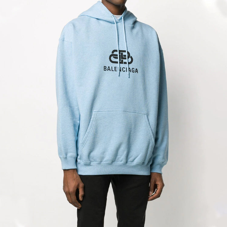 Men's Balenciaga AW19 Printing Light Blue 570811THV78