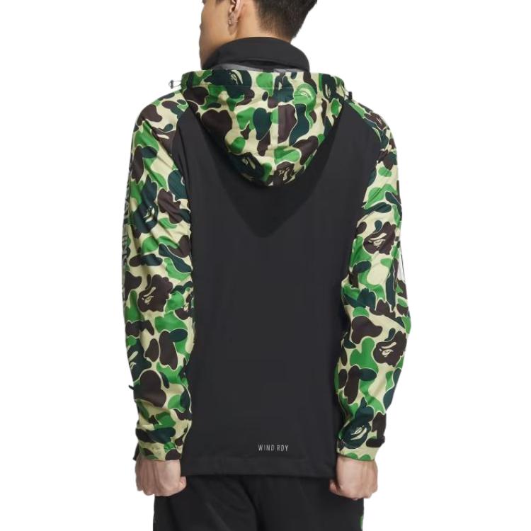 adidas x A Bathing Ape WIND.RDY Jacket Asia Sizing 'Black' IQ3679