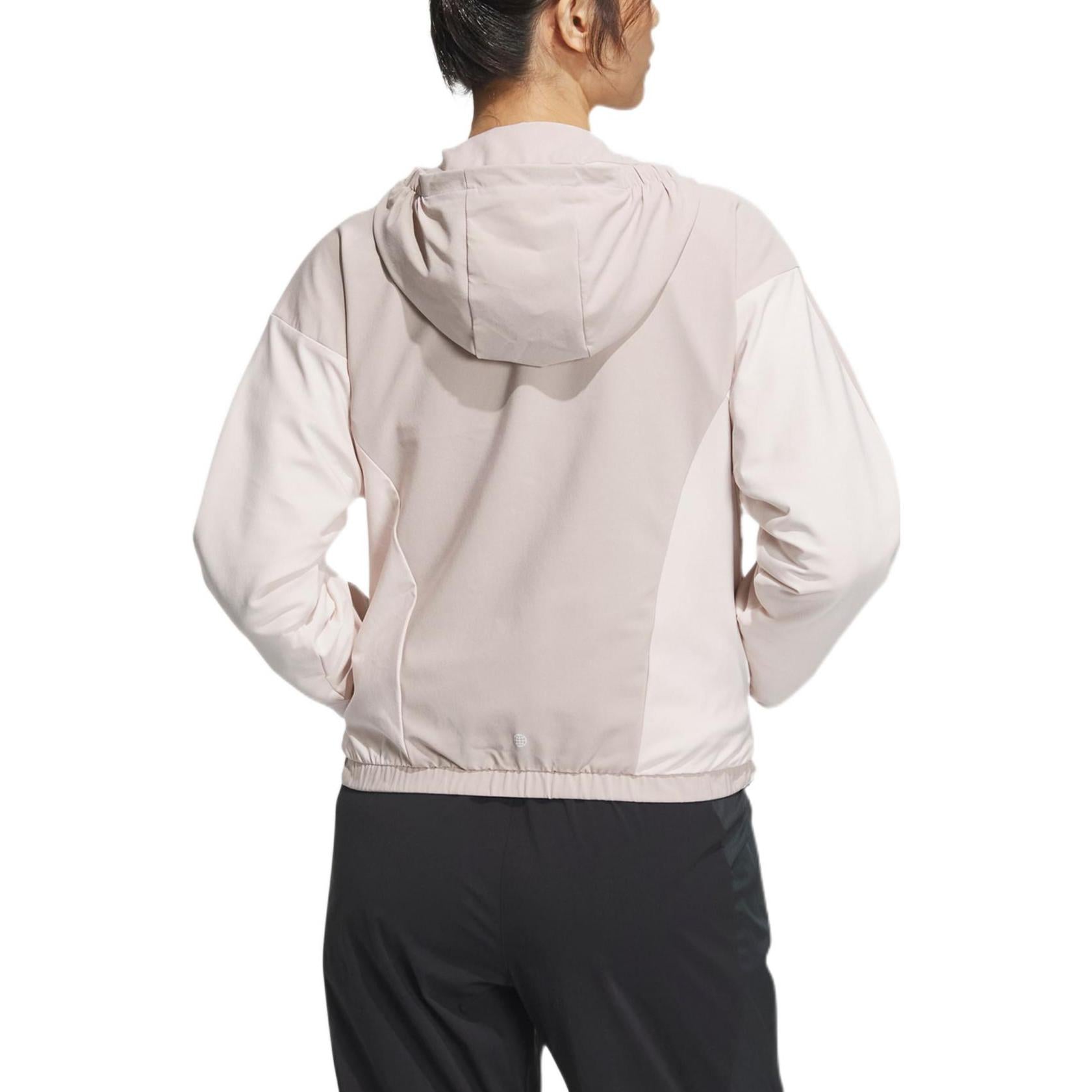 (WMNS) adidas Must Haves Woven Jackets 'Beige' HY2881