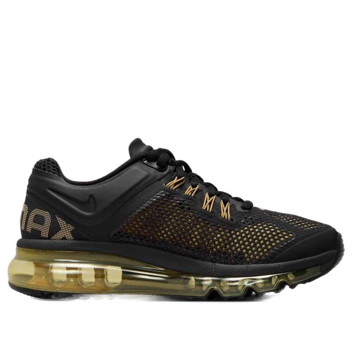 (GS) Nike Air Max 2013 'Black Infinite Gold' 555426-005